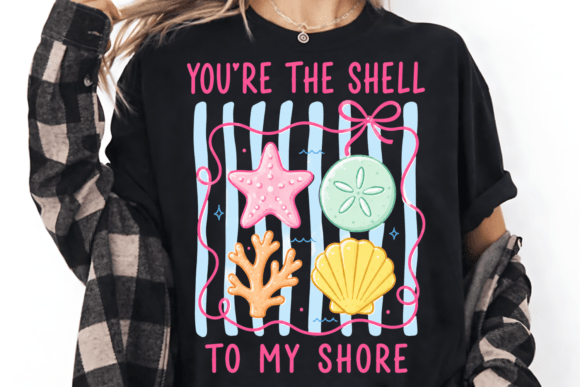 Cute Beach Coquette Summer PNG Design: Sweet Coastal Aesthetics