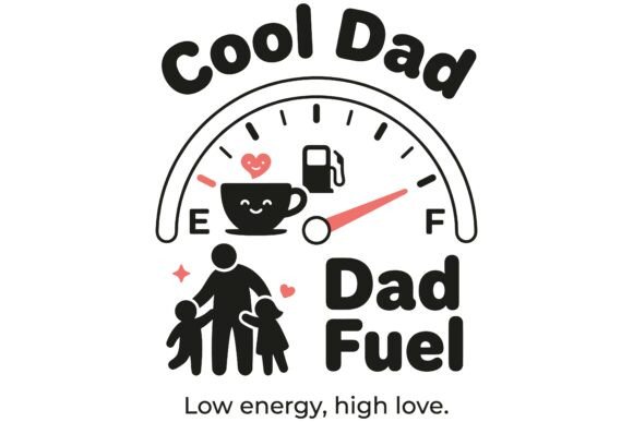 Fathers Day T Shirt Design Silhouette: A Professional Asset